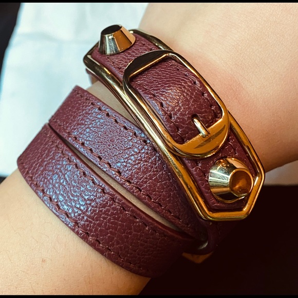 Balenciaga Arena Giant Triple Tour Bracelet - Picture 5 of 6